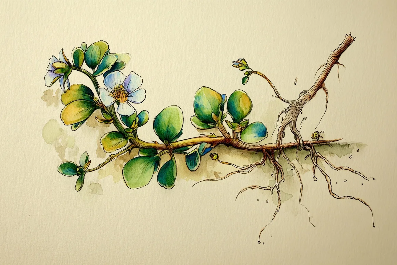 Bacopa Monnieri - illustration
