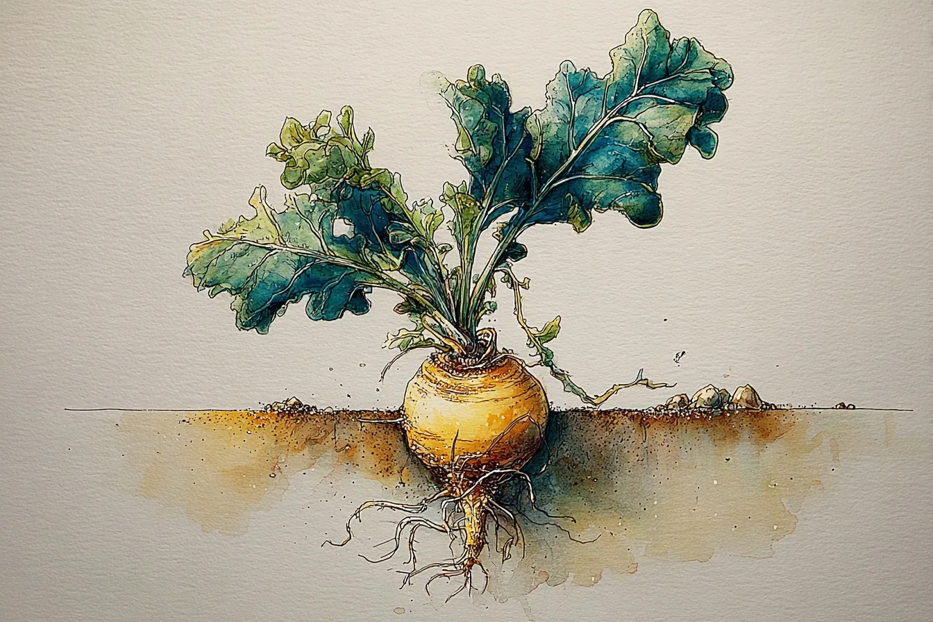 Maca Root - illustration