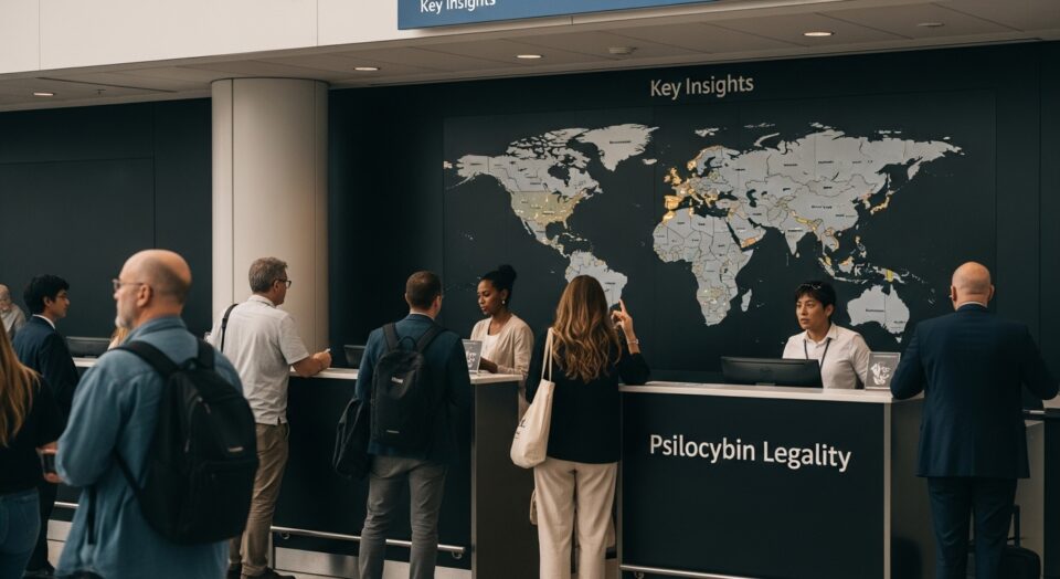 psilocybin global legal status