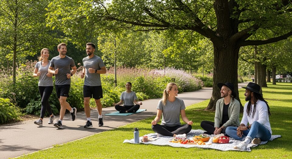 natural mood enhancers, wellness, outdoor happiness